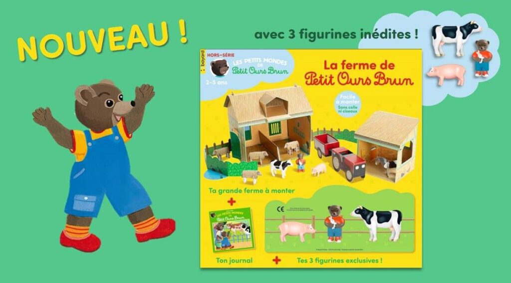 À la découverte du monde de la ferme avec Petit Ours Brun Petit