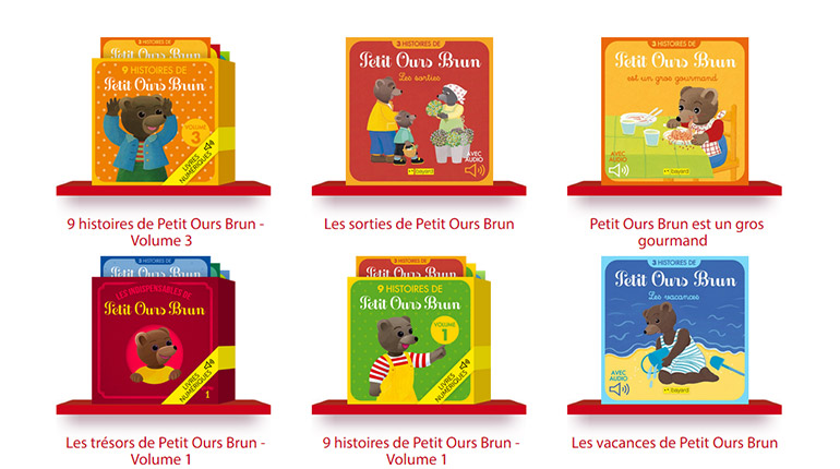 Catalogue : Livres Numériques Petit Ours Brun Sur Le J’aime Lire Store