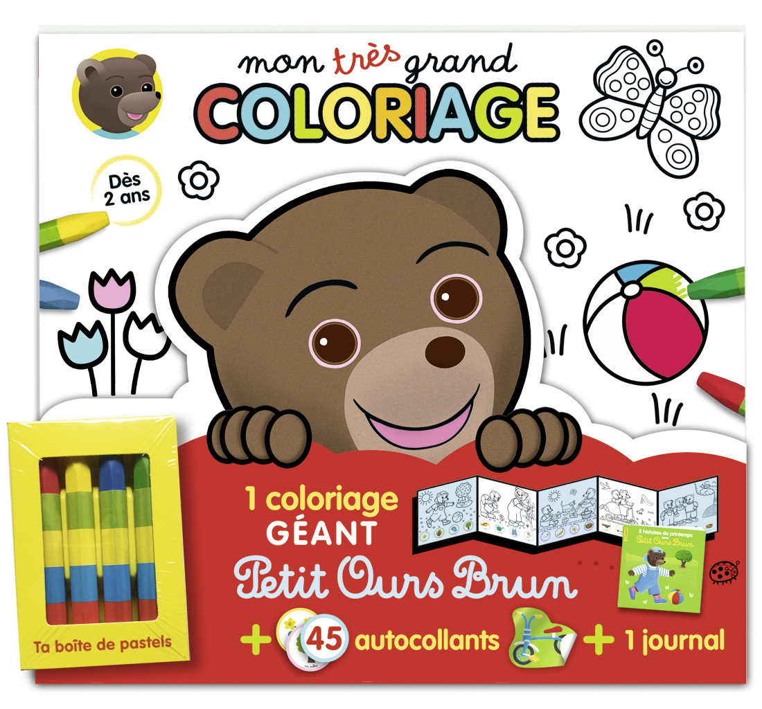 Mon tr¨s grand coloriage avec Petit Ours Brun n°2